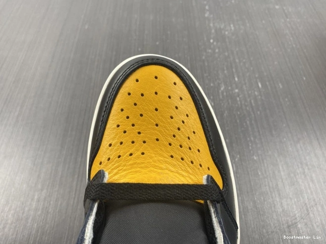Boostmaster lin High Jordan Air 555088-711 Yellow 1 Toe OG 0823